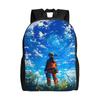 Customized N-Narutoes Uzumaki Backpacks Men Women Fashion Bookbag for School College Manga Bags
