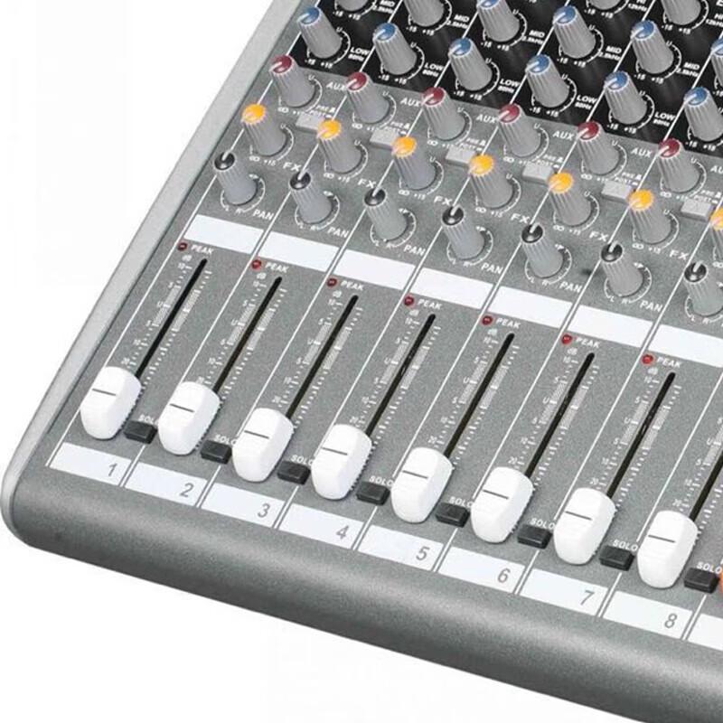 Runpu RP-MTY8012 Professional 12-Channel Analog Audio Mixer (CN Version)