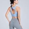 Plus Size Shockproof Sports Bra for Women - Anti-Sagging High-Strength Yoga Tank Top