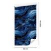 Ink Wallpaper Navy Blue, Black and Azure 50x1000