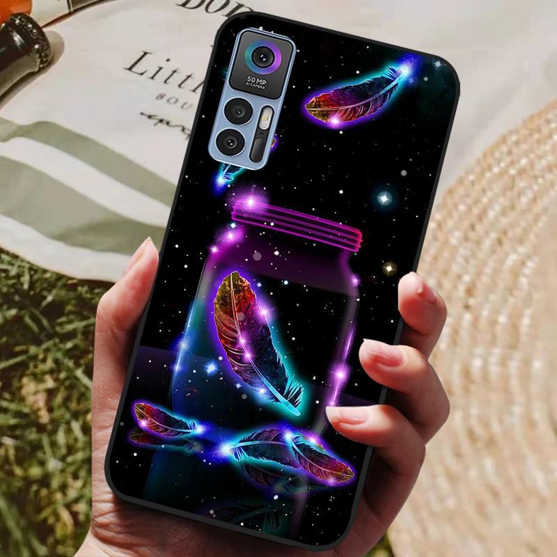 For TCL 30 Plus Case T676K T676J Cover Wolf Lion Shockproof Phone Cases For TCL 30 5G T776H Black Silicone For TCL30 30 Cover