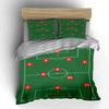 Campo da calcio con numeri. Set lenzuola Set copripiumino Copripiumini Federe(1*Copripiumino 2*Federe senza imbottitura piumone)