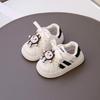2026 Cute Cartoon Toddler Board Shoes - Korean Style Spring/Autumn Shell Toe Walking Shoes for Boys & Girls