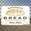 Metal Wall Art Decor, Retro Bakery Poster for Kitchen Cafe