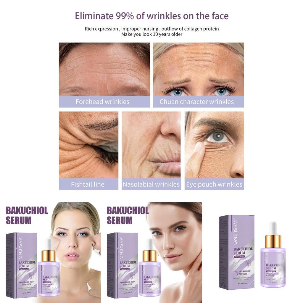 Jaysuing Anti-wrinkle Moisturizing Essence For Hydrating And Brightening Skin 30ml