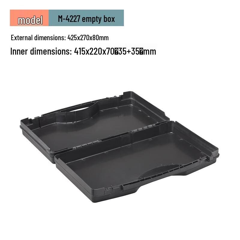 OEING M-4227 Multi-purpose Portable Plastic Toolbox Standard