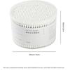 500pcs disposable double headed round head cotton swabs, suitable for daily makeup removal and multi-purpose wound treatment