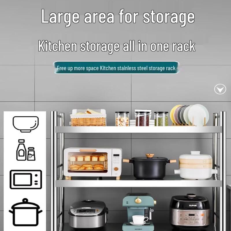 Bieying 4-Tier Multi-functional Storage Rack