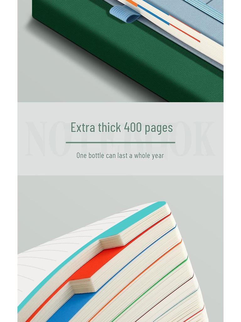 2026 A5 Premium Classification Notebook & Planner: Thickened Business Meeting Record Book