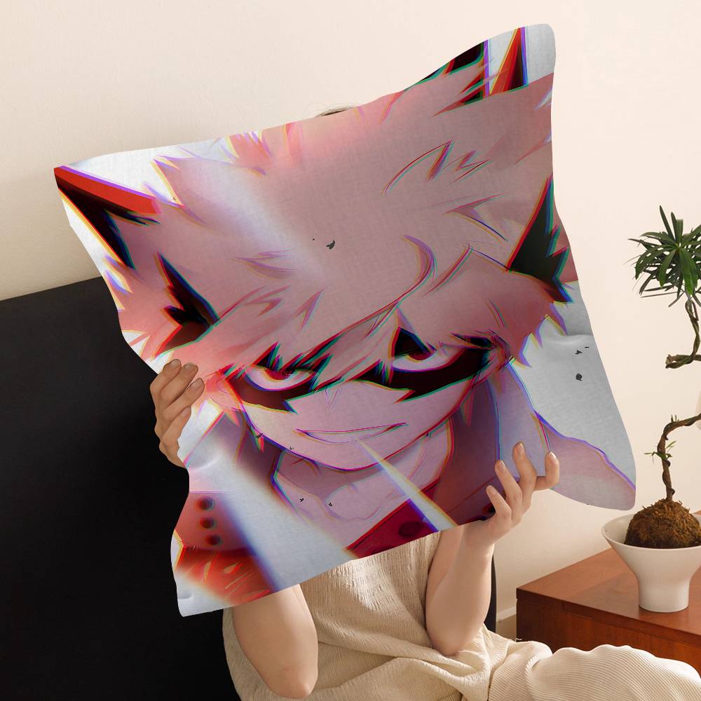 Anime MMy HHero Academia Katsuki Bakugo pillow cover sofa cushion cover home room decoration children gift