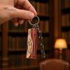 Token Norocos Cheie cu Ramură de Salcie pentru o Dorință, Baghetă de Dorințe Accesoriu Magic Magic pentru Adulți, Cadou Distractiv pentru Fanii Petrecerilor și ai Filmelor Horror Bun
