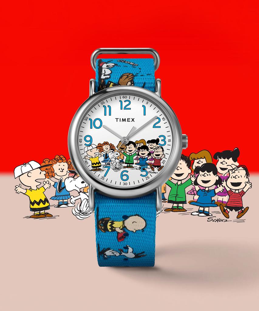 Taimaegseu X Peanuts Weekender Snoopy Friends Fashion Watch 38Mm