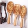 Cost-Effective Bamboo Air Cushion Massage Comb - Smooth, Anti-Static Hair Styling