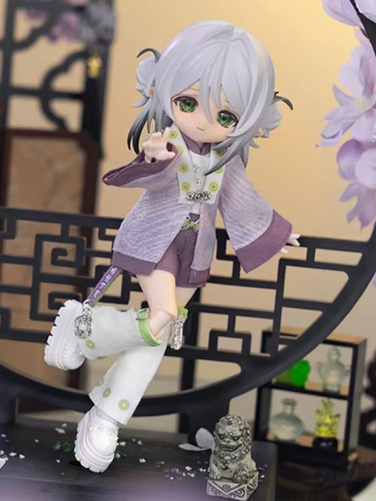 Neu Come4Free 1/12 Ob11 Chinesischer Traditioneller Stil Serie Trendig Li Yuan Shui Meng Shan Shui Yun Minzfarbe Puppe Anime Kostüm Set
