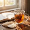 100Pcs Natural Tea Filter Bags, Drawstring Steeping Pouches for Loose Leaf Tea