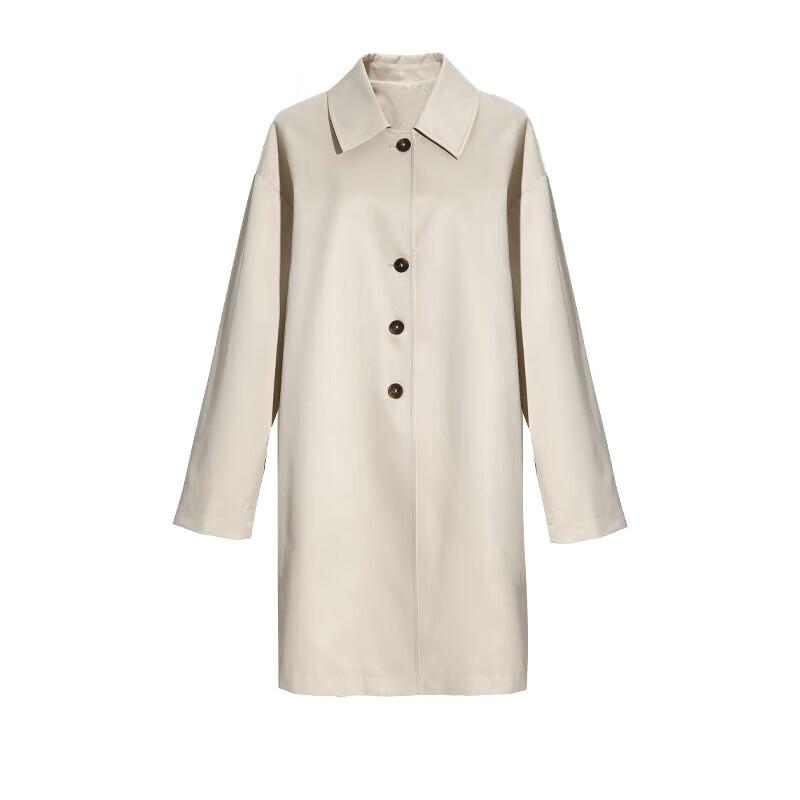 Mittellanger Trenchcoat im koreanischen Stil für Damen