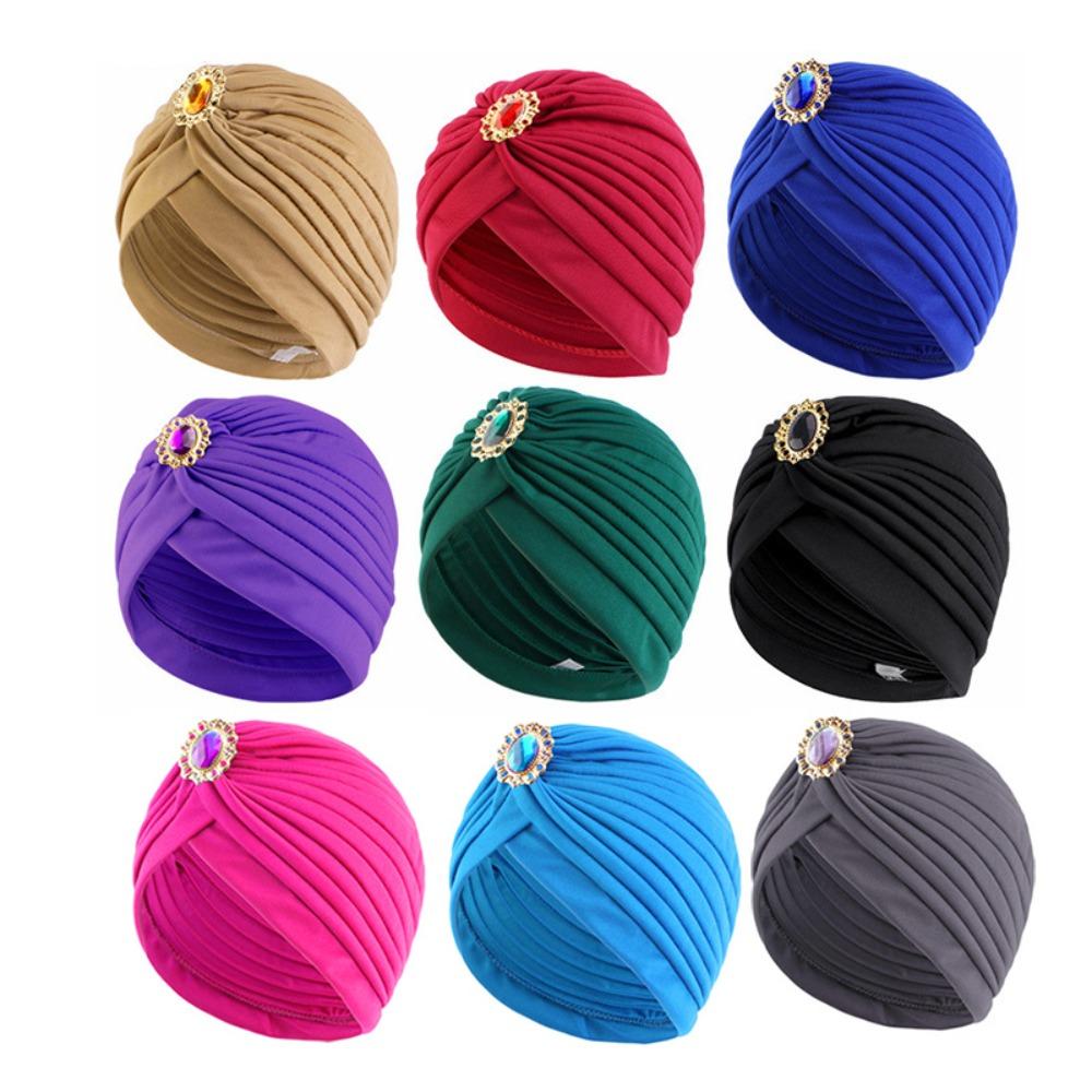 Headbands Retro Ethnic Turban Hat Turban Chemotherapy Cap New Turban Hat  Women