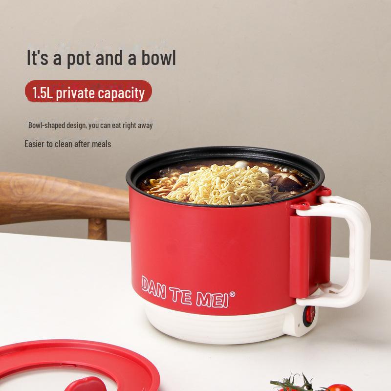 "Multifunctional Electric Cooker for Dorms & Students – Portable Instant Noodle Pot"