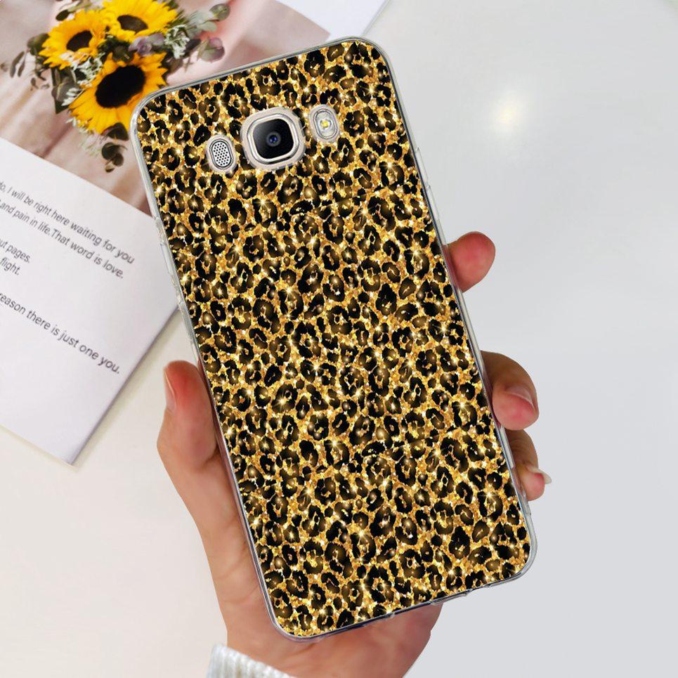 For Funda Samsung Galaxy J5 2016 Phone Case Cute Cat Dinosaur Soft Silicone Cases For Samsung J5 2016 J510 Back Cover Bumper