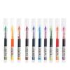12-Color Quick-Dry Needle Tip Liquid Rollerball Pen Set with Large Capacity