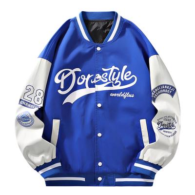 Spring and Autumn  Baseball Suit Jacket Men's Coat Trendy Loose Casual Jacket