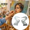 Artist Drawing Hand Rest 2Pcs Support Bridge, Adjustable Easel Bar, Metal Stabilizer Tool for Painting Craft Projects Artists