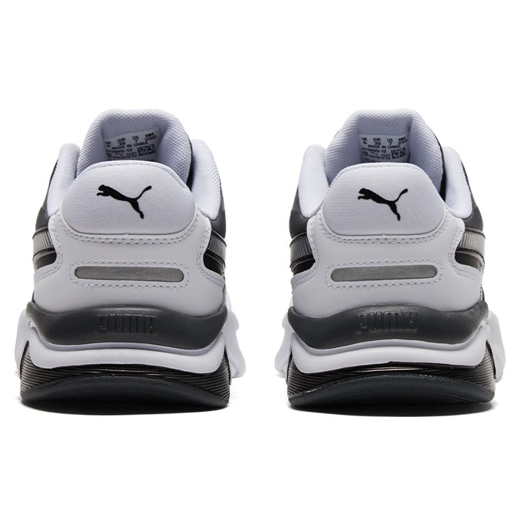 Puma X-Ray Millennium Fabric Synthetic Leather Sports Retro Low-Top Lifestyle Shoes Unisex Sneaker Black White 375999-12