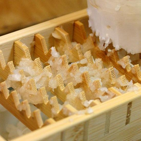 in Renewed with a carbonized finish for safe insect and mold Comes with a special bamboo plate to securely hold the radish Packed with dietary fiber