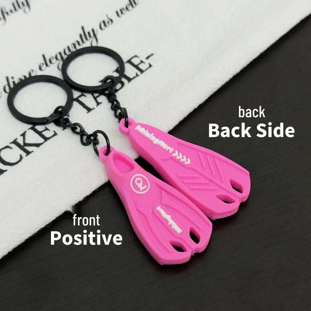 Miu Series Mini Barbell & Dumbbell Plate Keychain Bag Charm