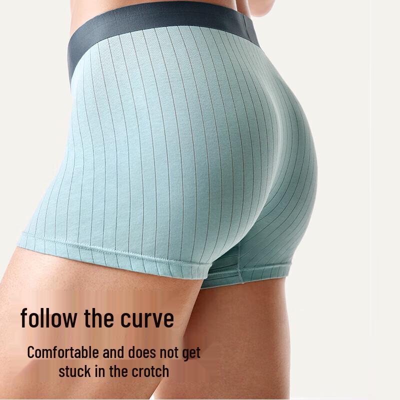 PurCotton Men's Ultra-Thin Anti-Bacterial Boxer Briefs 2-Pack