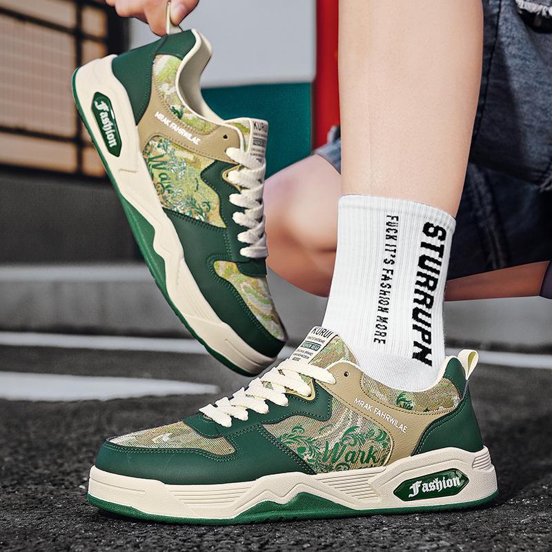 Men'S Shoes Breathable Trend Sports And Leisure Board Shoes Light Soft Sole Driving Dual-Purpose Trendy Shoes