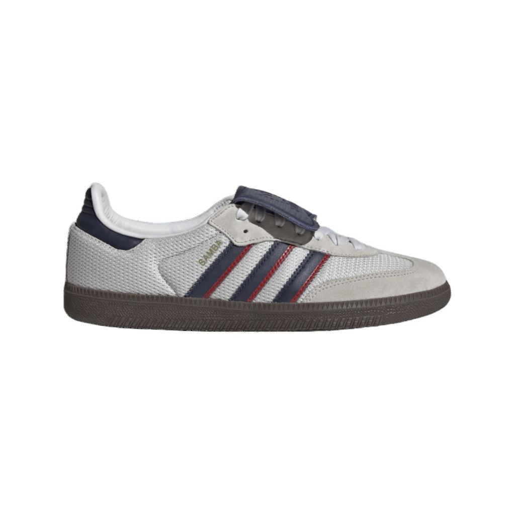 adidas Samba LT Crystal White Dark Blue Unisex Sneakers Gum-5 IE9169