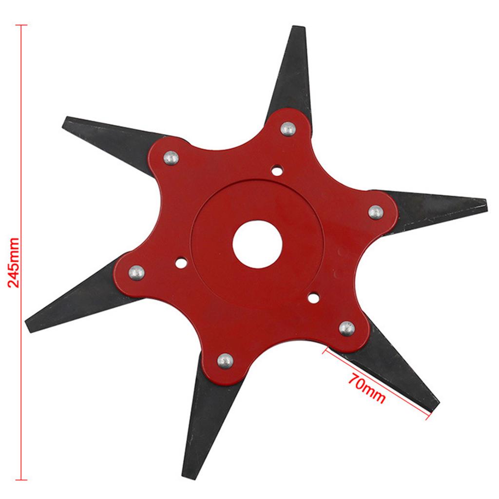 Buy 6 Teeths Cemented Carbide Brush Cutter Blade Blades Trimmer Head