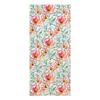 Window Privacy Film Wildflower Decorative Static Cling Vintage Floral Butterfly Window Stickers Non-adhesive Easy Care Decals for Home Kitchen Living