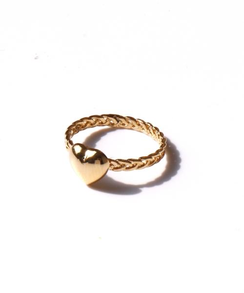 Bonbeau Antique Heart Braid Daily Ring (Type C)