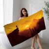 Firewatch Forest Game Anime Beach Swimming Towel Soft Absorbent Washcloth Children's Gifts for Kids Travel Camping Gym