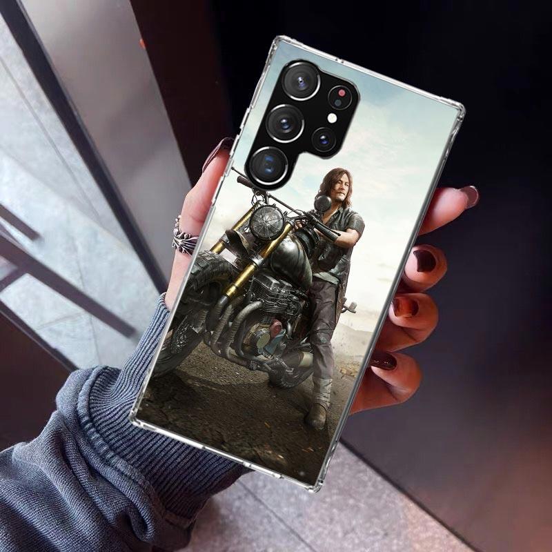 The Walking Dead Daryl Dixon Phone Case For Samsung Galaxy S23 S24 S25 Edge S26 Ultra S22 + S21 Plus S20 FE Cover Silicone Print