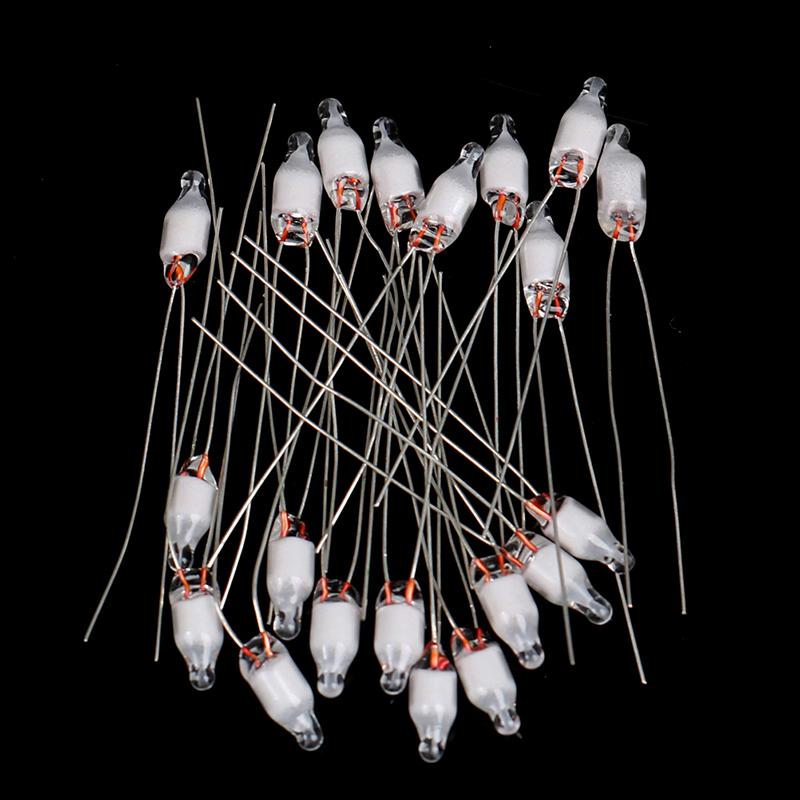 

60 шт. красная зеленая синяя красная неоновая лампочка индикаторная лампа стандартная миниатюрная лампочка 60pcs