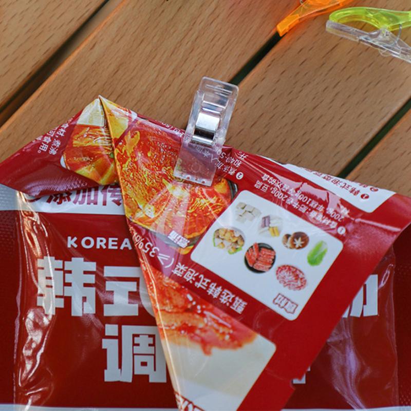 50Pcs Sewing Clips Colorful Clips Multipurpose Plastic Craft Crocheting Knitting Safety Clothing Clips Color Binding Clips