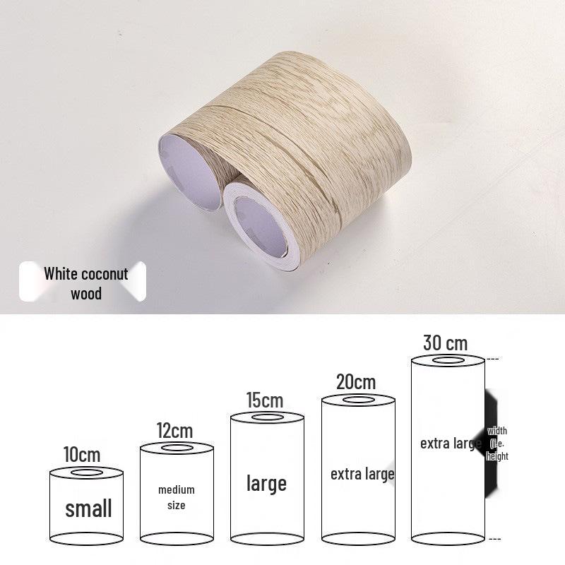 Vanntett selvklebende gulvlist og kantlist med trestruktur for møbelrenovering og sokkeldekorasjon