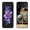 I Like the Beetle Phone Case For Samsung Z Flip 7 6 5G Galaxy Z Flip 5 4 3 Black Hard Cell Cover Luxury PC Shell Coque