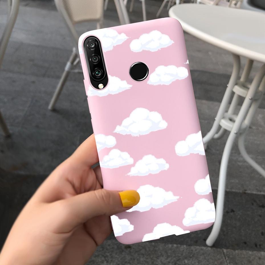 Flower Phone Cases For Huawei P30 Lite Pro Case Cover On Fundas Huawei P30 P30lite P 30 lite pro P30pro Cute Soft Silicone Cases