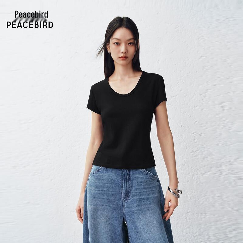 Peacebird Collaboration Short Sleeve T-Shirt M чёрный