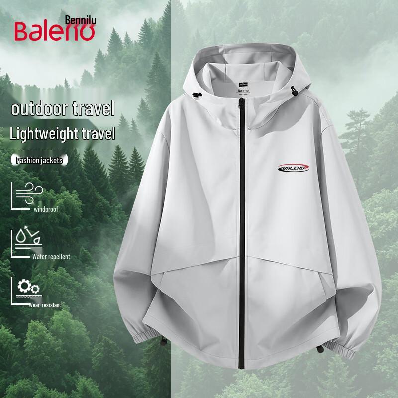 Baleno Men's Outdoor Waterproof Hooded Jacket