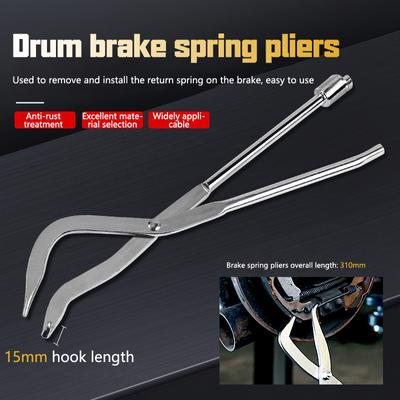 1PC Installer Plier Tools 31cm Car Vehicle Drum Brake Line Shoe Return Spring Repair Car Remover Workshop Tool
