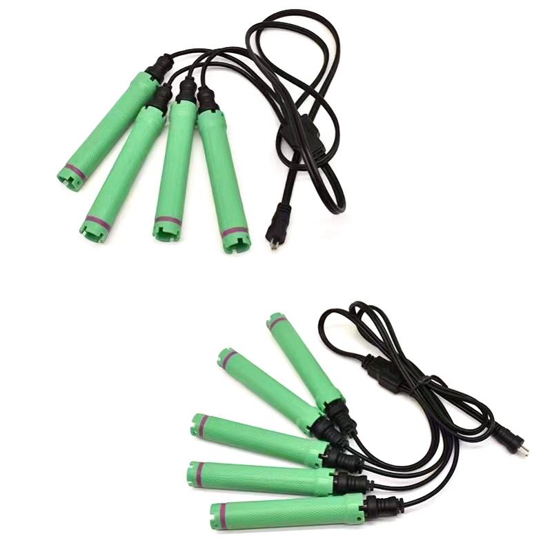 Cavo di Collegamento per Barre Riscaldate per Permanente da Salone, Arricciacapelli, Rulli, Connettore a Spina, Filo per Macchina per Permanente Digitale 24V/220V