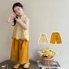 Girls' Summer Style Chinese Style Set 2026 New Hanfu Baby New Chinese Style Sleeveless Top Wide Leg Pants Summer Tang Dress