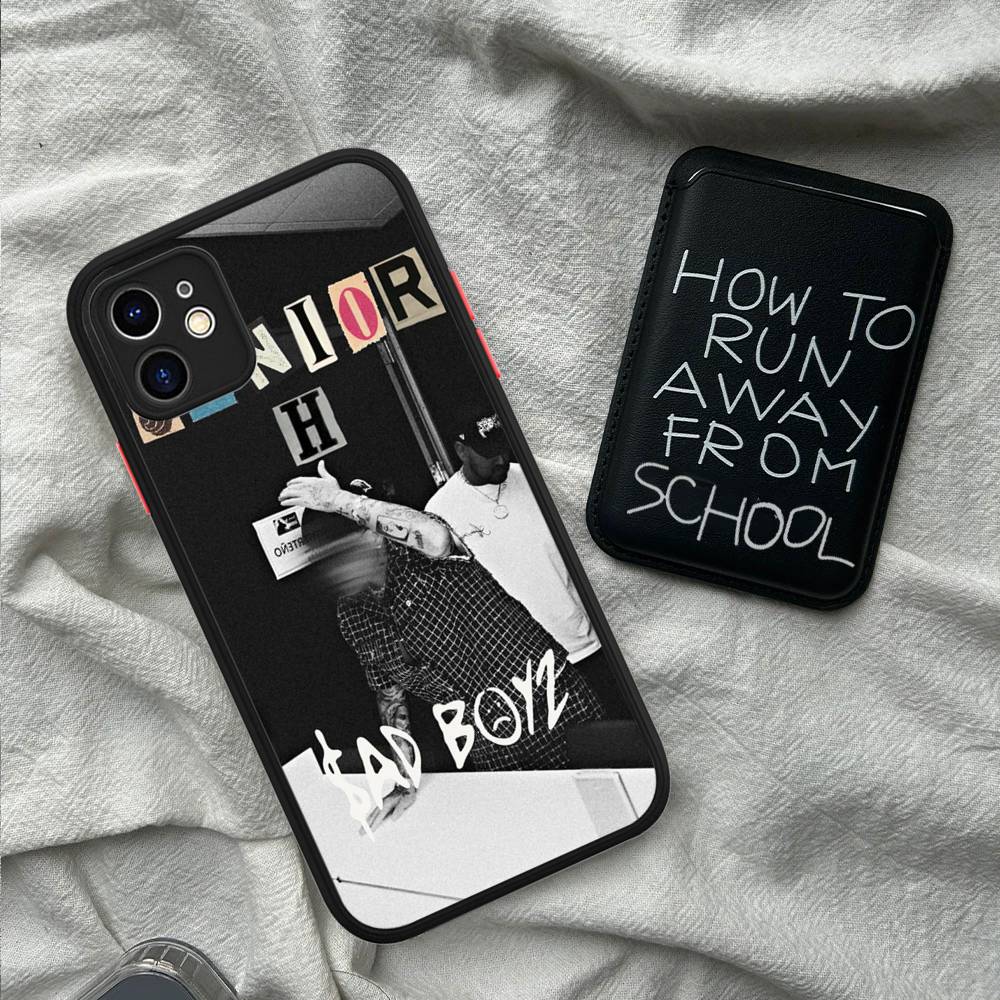 Junior H SAD BOYZ 4 LIFE Phone Case For IPhone 16 15 14 X XR XS 7 8 Plus 11 12 13 Pro MAX 13mini Matte Shockproof Case