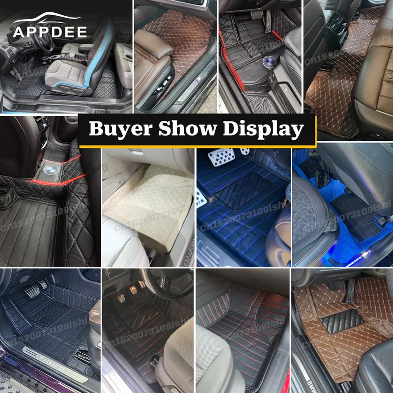For Hyundai Sonata 2004-2024   21 20 19 18 17 16 15 14 13 12 Car Floor Mats  Auto Foot Pads Interior Accessories