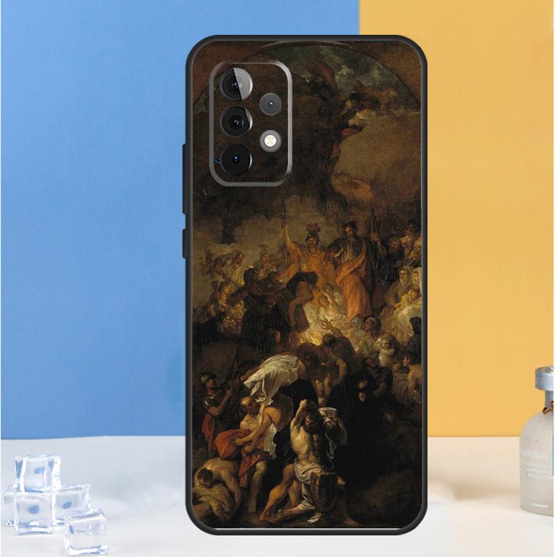Renaissance Art Painting For Samsung Galaxy A13 A33 A53 A36 A26 A05 A06 A16 A54 A34 A14 A32 A52 A55 A35 A15 A56 Case